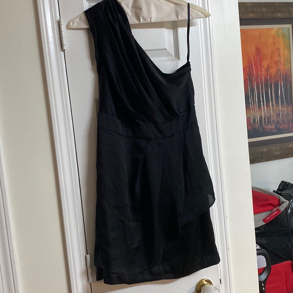 BCBG black  half sleeve dress